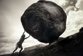 Push the Boulder up the Hill Everyday
